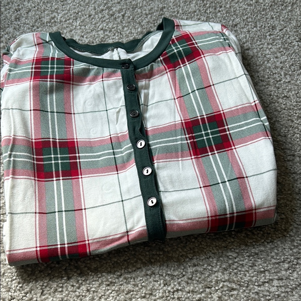 Hearth and Hand Women’s Small one piece Christmas Pajamas